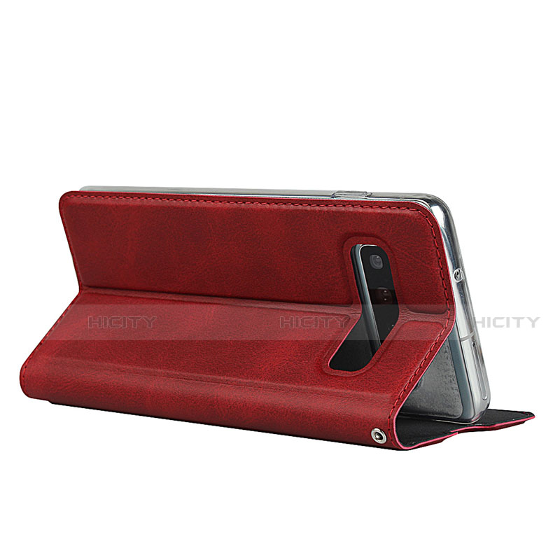 Handytasche Stand Schutzhülle Flip Leder Hülle T11 für Samsung Galaxy S10 Plus