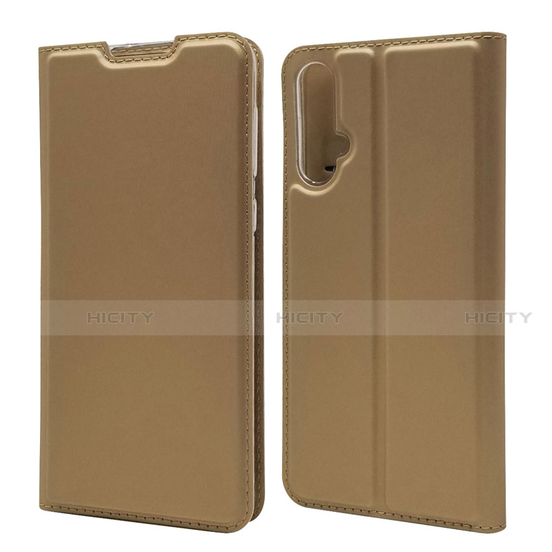 Handytasche Stand Schutzhülle Flip Leder Hülle T12 für Huawei Nova 5 Gold Plus