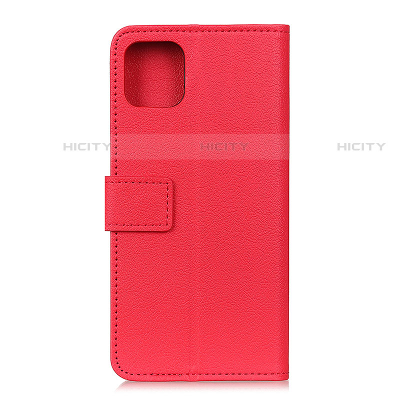 Handytasche Stand Schutzhülle Flip Leder Hülle T12 für Xiaomi Mi 11 Lite 4G Rot