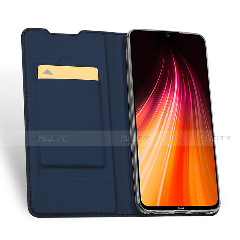 Handytasche Stand Schutzhülle Flip Leder Hülle T12 für Xiaomi Redmi Note 8 (2021)