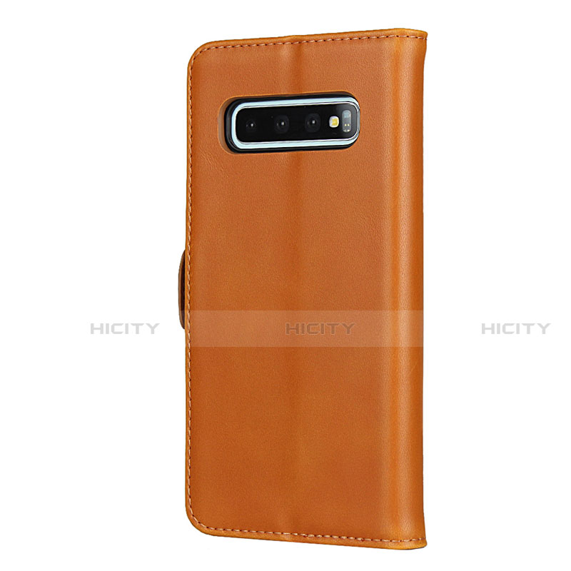 Handytasche Stand Schutzhülle Flip Leder Hülle T14 für Samsung Galaxy S10 Plus