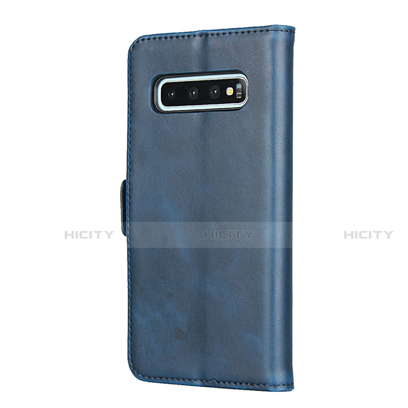 Handytasche Stand Schutzhülle Flip Leder Hülle T14 für Samsung Galaxy S10 Plus