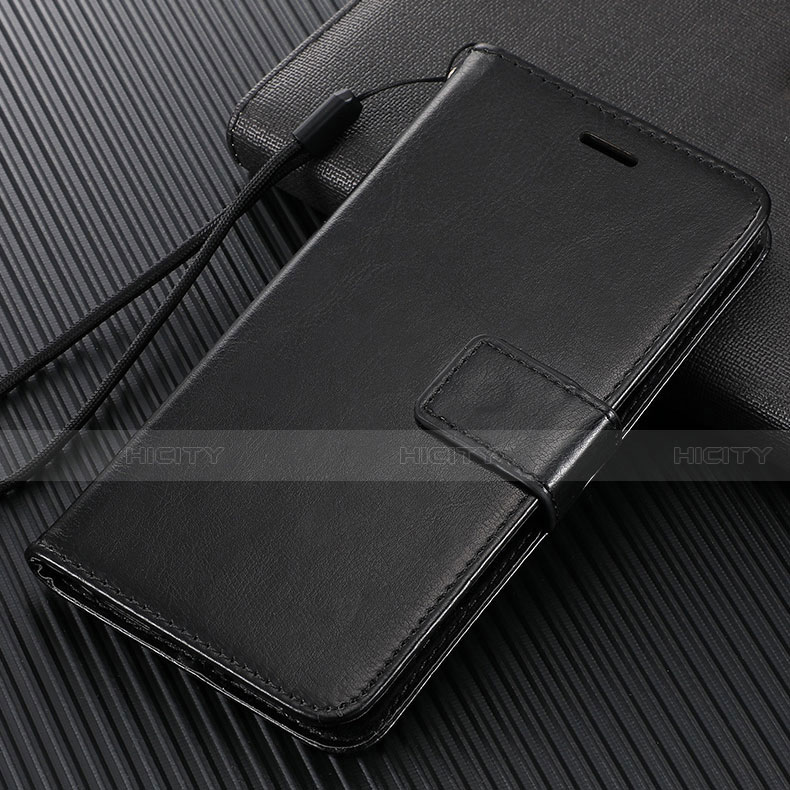 Handytasche Stand Schutzhülle Flip Leder Hülle T14 für Xiaomi Mi Note 10 Pro Schwarz Plus