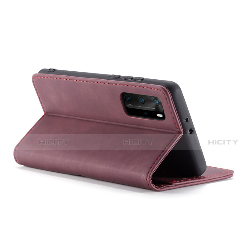 Handytasche Stand Schutzhülle Flip Leder Hülle T15 für Huawei P40 Pro