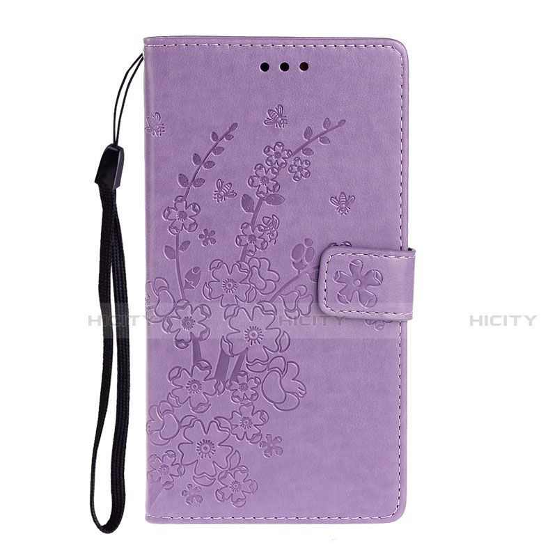 Handytasche Stand Schutzhülle Flip Leder Hülle T15 für Huawei P40 Violett