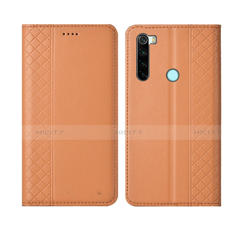 Handytasche Stand Schutzhülle Flip Leder Hülle T16 für Xiaomi Redmi Note 8 (2021)