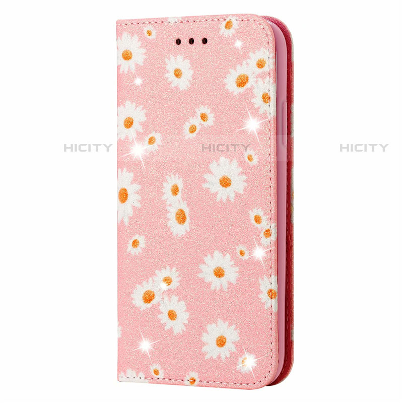 Handytasche Stand Schutzhülle Flip Leder Hülle T17 für Huawei Nova Lite 3 Plus Rosa