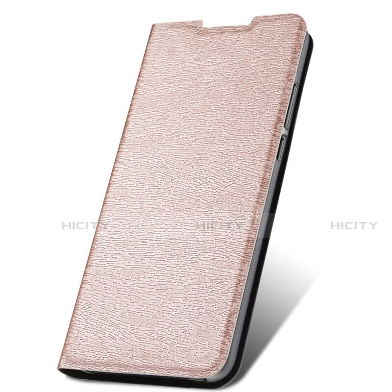 Handytasche Stand Schutzhülle Flip Leder Hülle T17 für Xiaomi Redmi Note 8 (2021) Rosegold