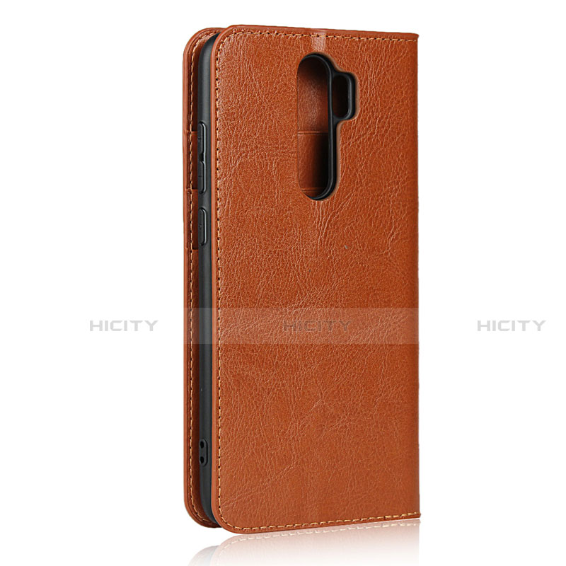 Handytasche Stand Schutzhülle Flip Leder Hülle T17 für Xiaomi Redmi Note 8 Pro Orange Plus