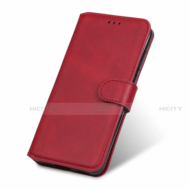 Handytasche Stand Schutzhülle Flip Leder Hülle T19 für Huawei P40 Rot