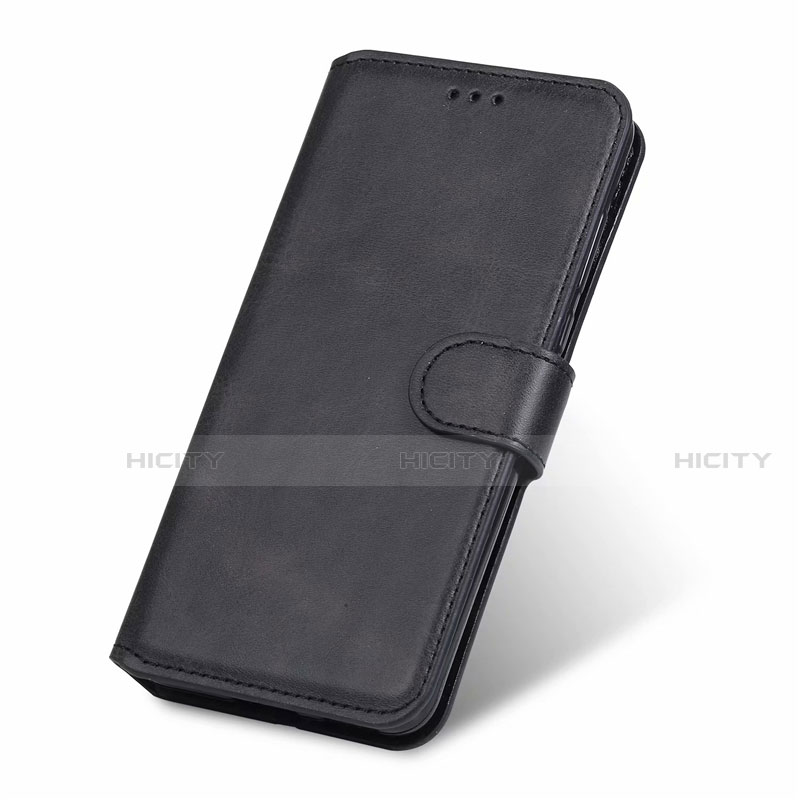 Handytasche Stand Schutzhülle Flip Leder Hülle T19 für Huawei P40 Schwarz