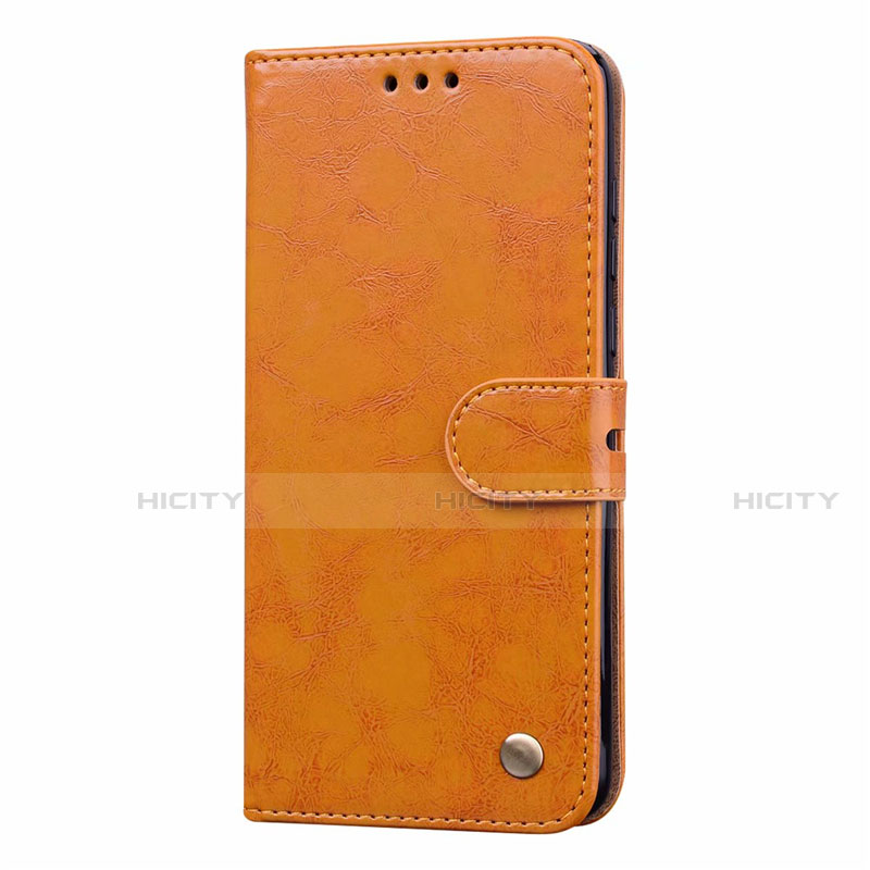 Handytasche Stand Schutzhülle Flip Leder Hülle T20 für Huawei P40 Orange Plus