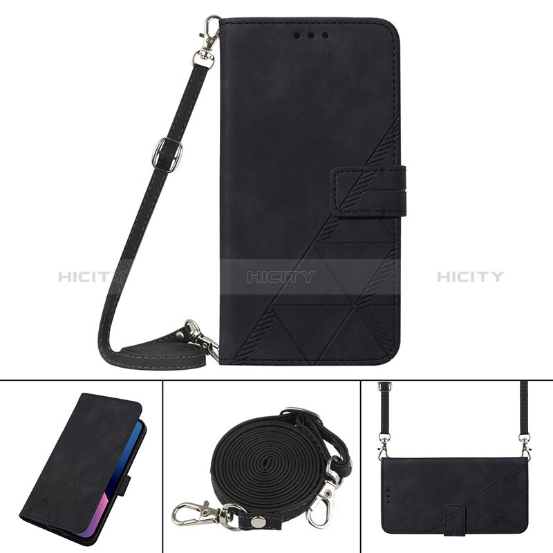 Handytasche Stand Schutzhülle Flip Leder Hülle Y01B für Apple iPhone 13 Pro Max groß