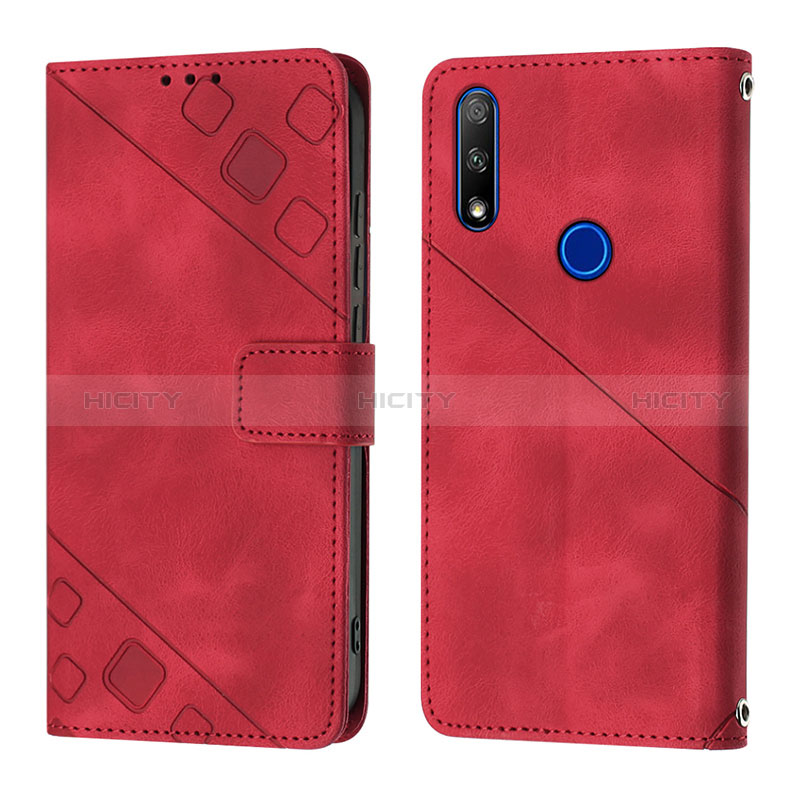 Handytasche Stand Schutzhülle Flip Leder Hülle Y01B für Huawei Honor 9X