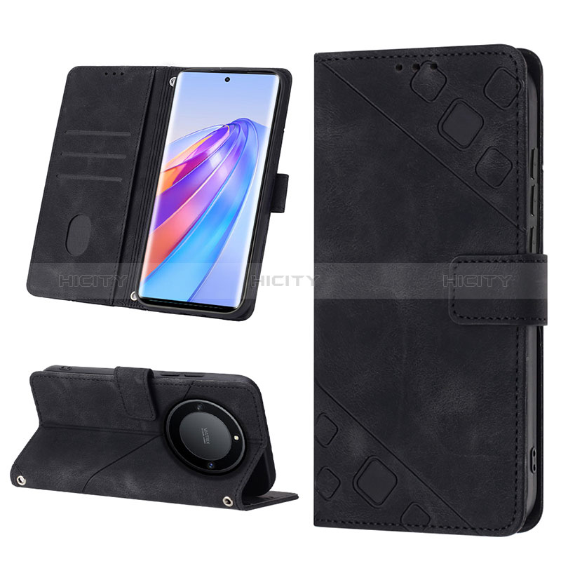 Handytasche Stand Schutzhülle Flip Leder Hülle Y01B für Huawei Honor Magic5 Lite 5G