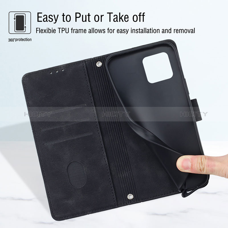 Handytasche Stand Schutzhülle Flip Leder Hülle Y01B für Huawei Honor X6 5G