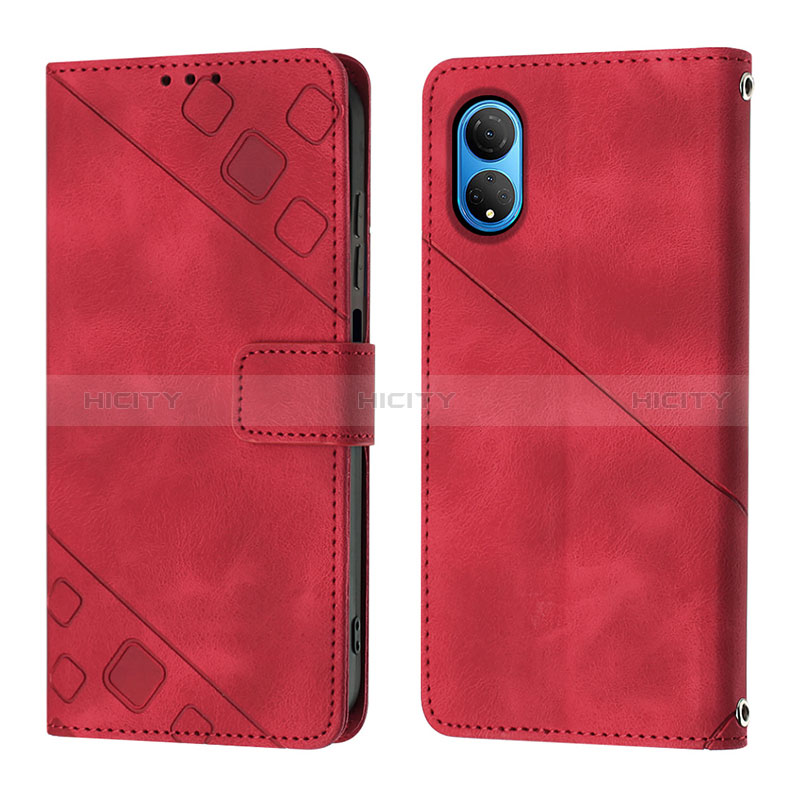 Handytasche Stand Schutzhülle Flip Leder Hülle Y01B für Huawei Honor X7