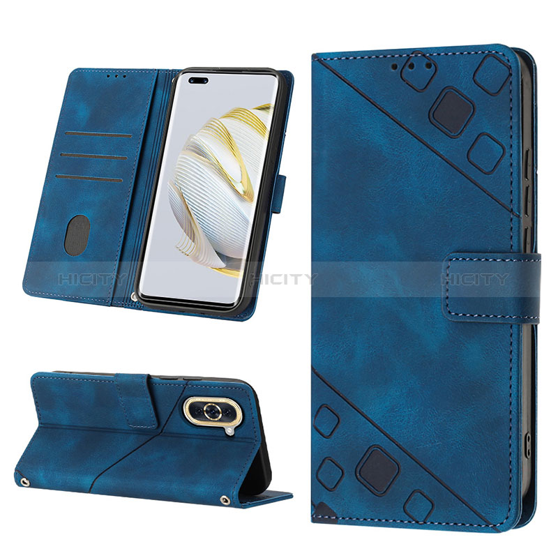 Handytasche Stand Schutzhülle Flip Leder Hülle Y01B für Huawei Nova 10 Pro