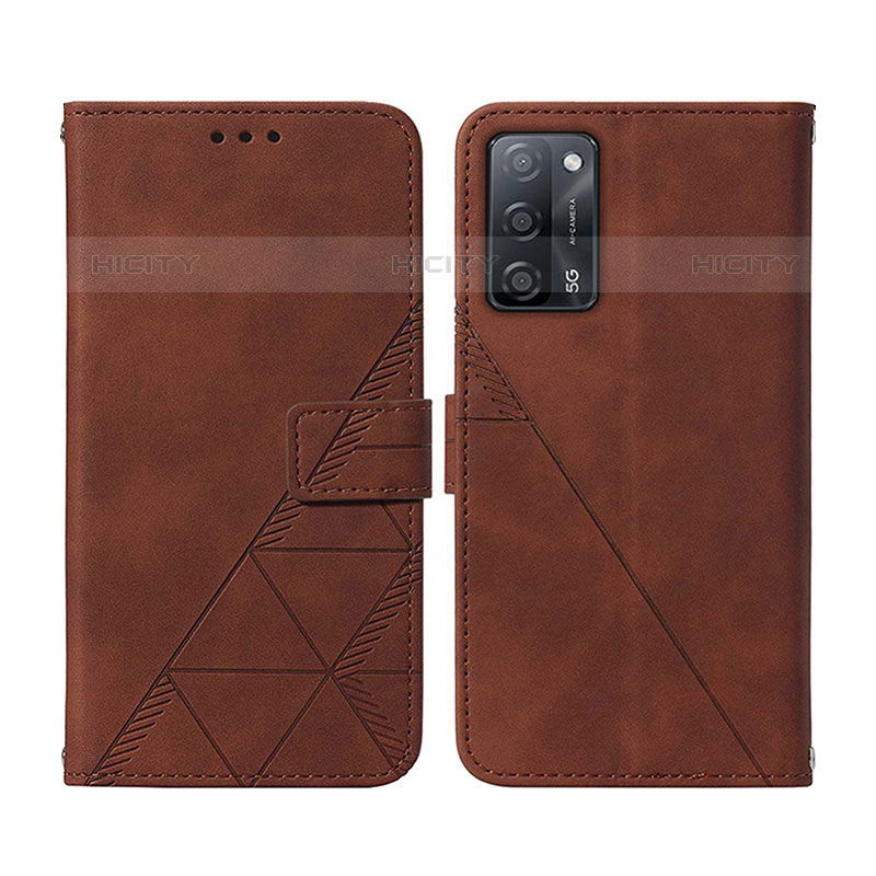 Handytasche Stand Schutzhülle Flip Leder Hülle Y01B für Oppo A53s 5G