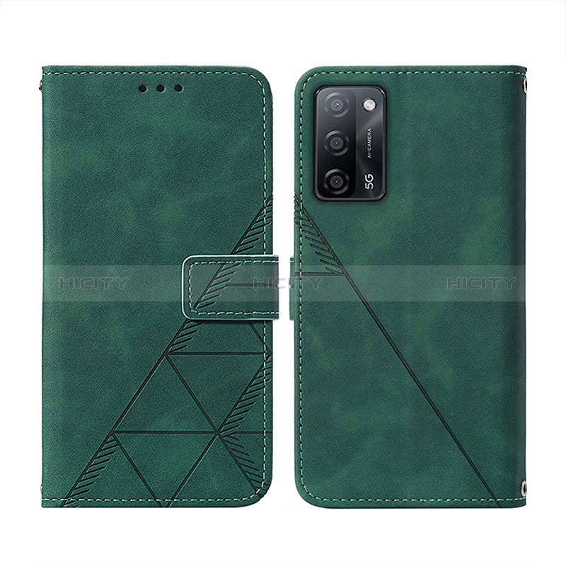 Handytasche Stand Schutzhülle Flip Leder Hülle Y01B für Oppo A56 5G