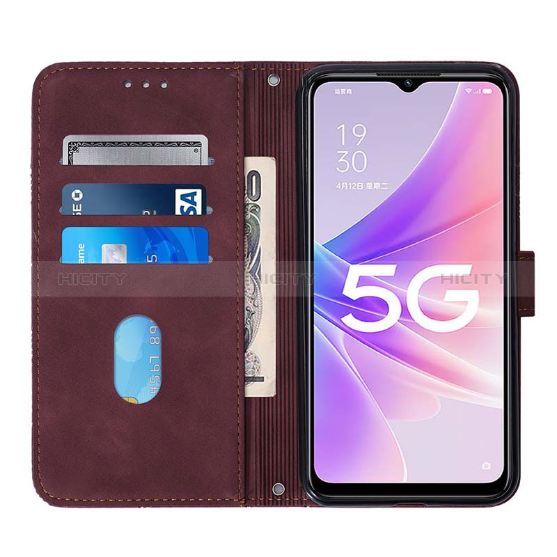 Handytasche Stand Schutzhülle Flip Leder Hülle Y01B für Oppo A56S 5G