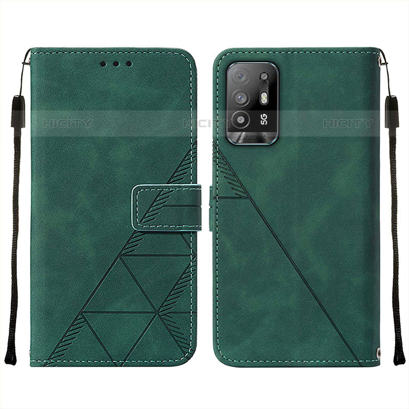 Handytasche Stand Schutzhülle Flip Leder Hülle Y01B für Oppo A94 5G groß