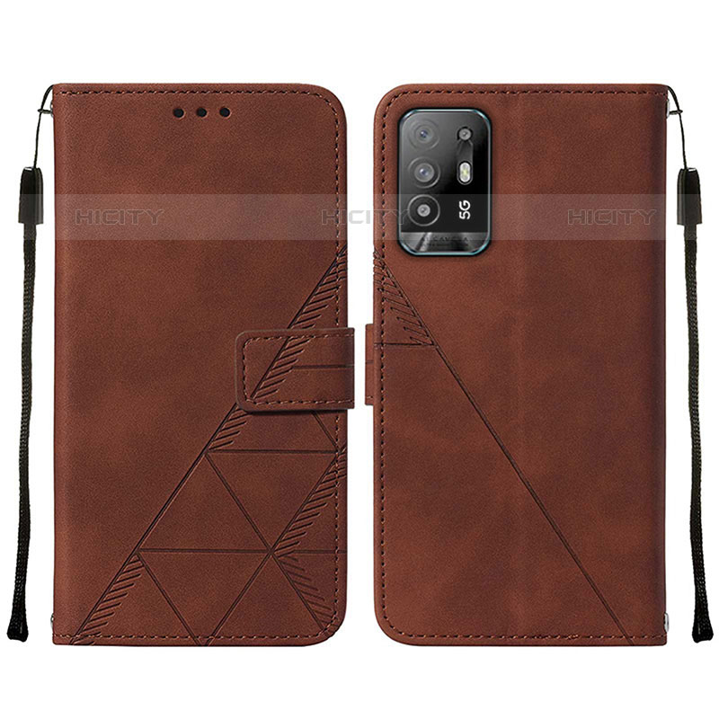 Handytasche Stand Schutzhülle Flip Leder Hülle Y01B für Oppo A95 5G