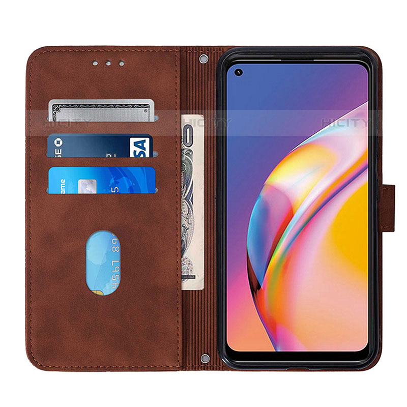 Handytasche Stand Schutzhülle Flip Leder Hülle Y01B für Oppo A95 5G