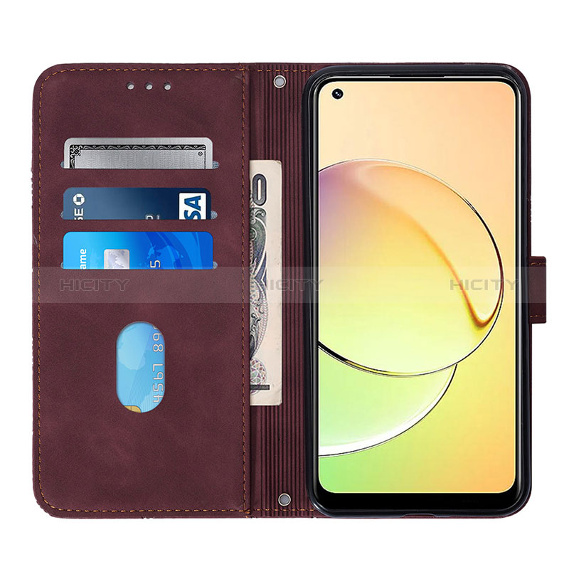 Handytasche Stand Schutzhülle Flip Leder Hülle Y01B für Realme 10 4G