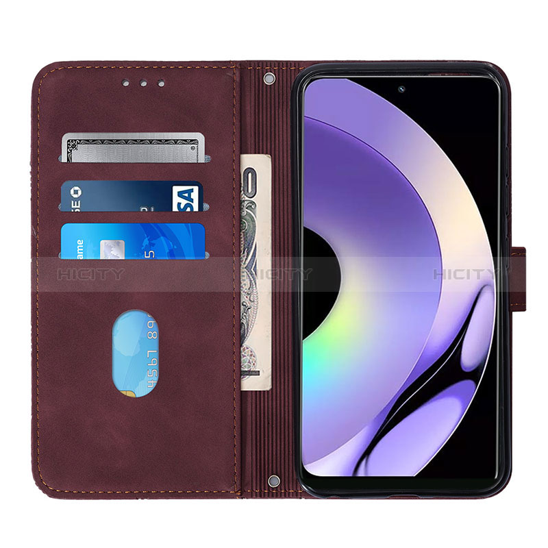 Handytasche Stand Schutzhülle Flip Leder Hülle Y01B für Realme 10 Pro 5G