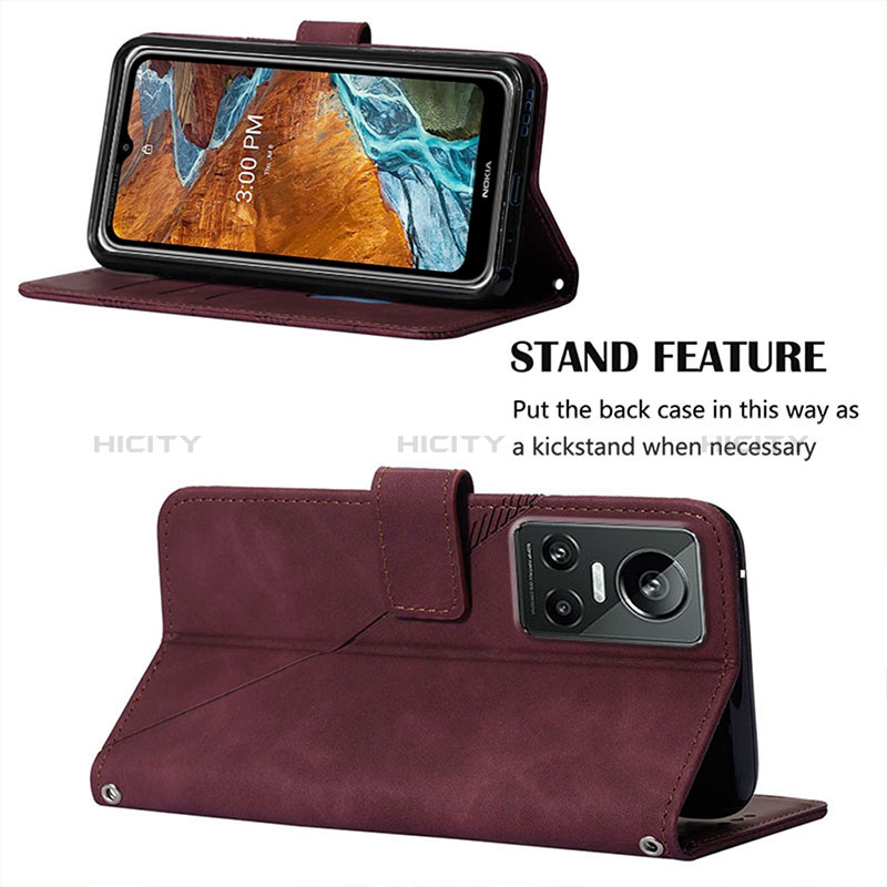 Handytasche Stand Schutzhülle Flip Leder Hülle Y01B für Realme GT Neo3 5G