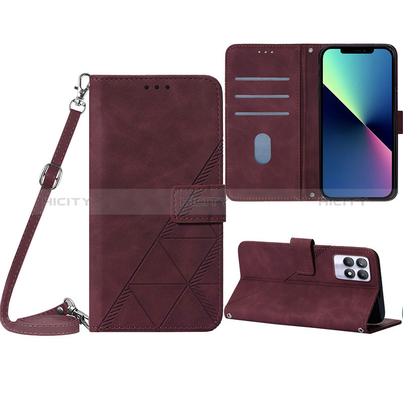 Handytasche Stand Schutzhülle Flip Leder Hülle Y01B für Realme Narzo 50 4G groß