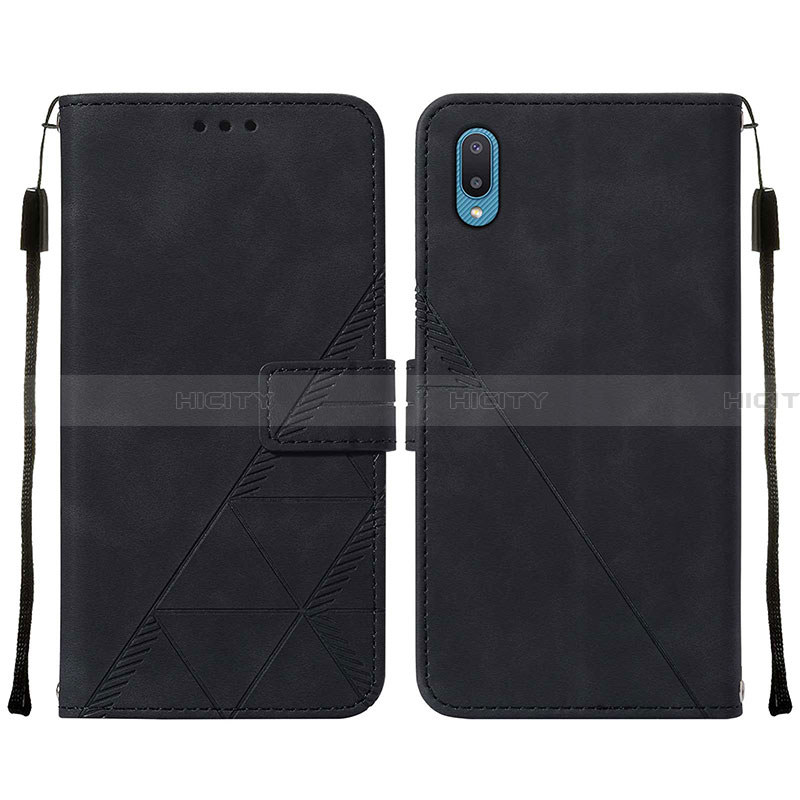 Handytasche Stand Schutzhülle Flip Leder Hülle Y01B für Samsung Galaxy A02