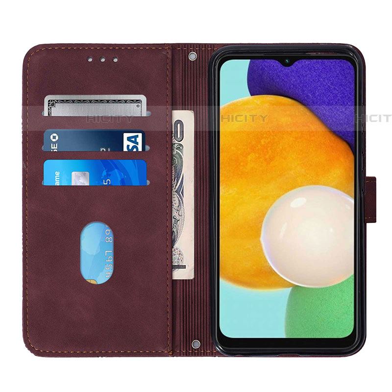 Handytasche Stand Schutzhülle Flip Leder Hülle Y01B für Samsung Galaxy A04s