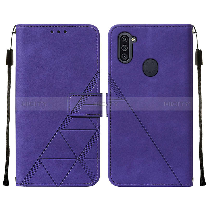 Handytasche Stand Schutzhülle Flip Leder Hülle Y01B für Samsung Galaxy A11