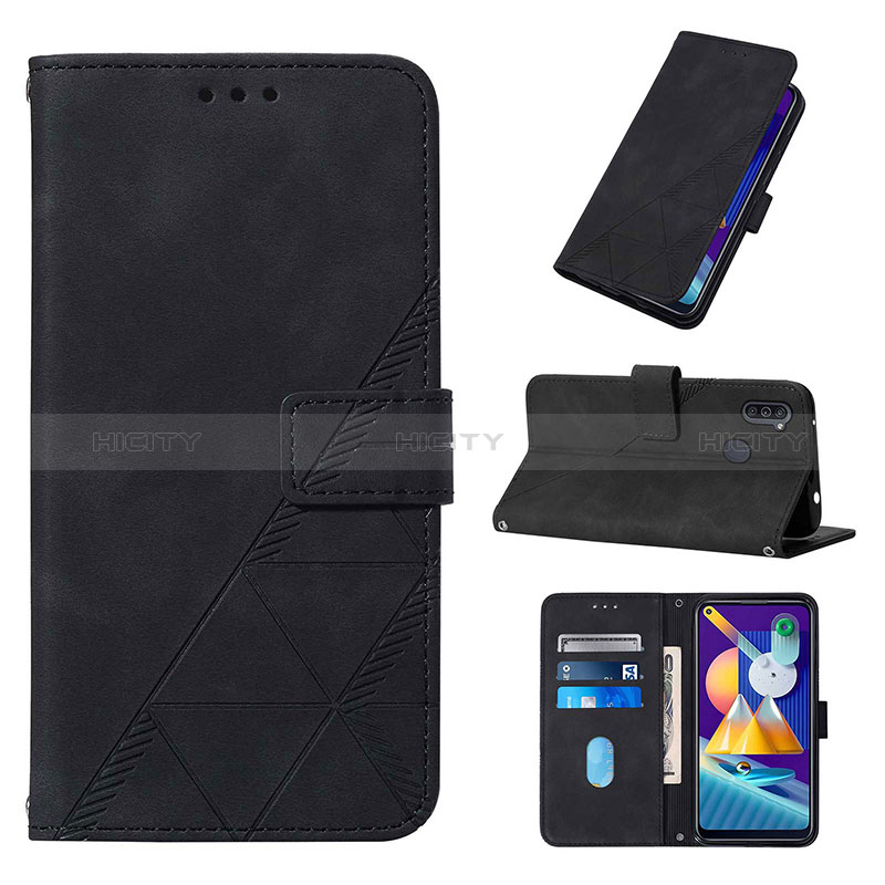 Handytasche Stand Schutzhülle Flip Leder Hülle Y01B für Samsung Galaxy A11