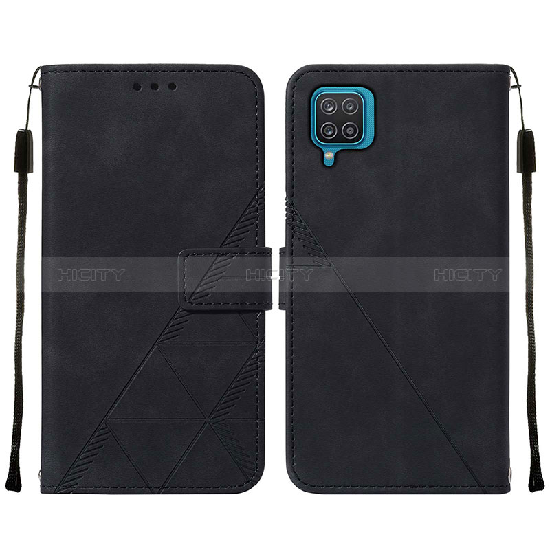 Handytasche Stand Schutzhülle Flip Leder Hülle Y01B für Samsung Galaxy A12