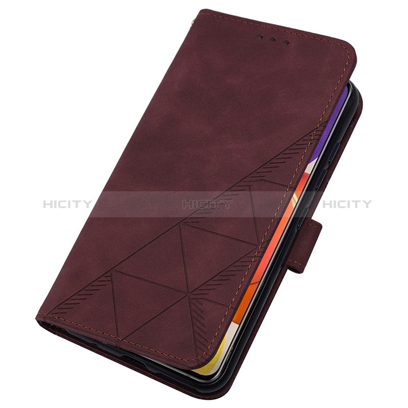 Handytasche Stand Schutzhülle Flip Leder Hülle Y01B für Samsung Galaxy A15 4G groß