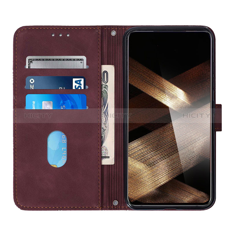 Handytasche Stand Schutzhülle Flip Leder Hülle Y01B für Samsung Galaxy A15 5G