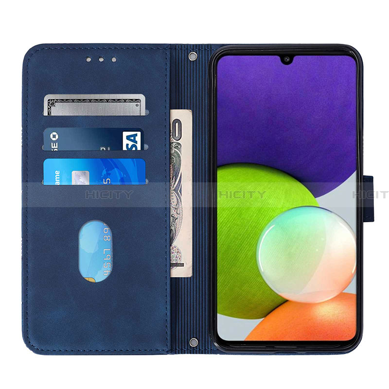 Handytasche Stand Schutzhülle Flip Leder Hülle Y01B für Samsung Galaxy A22 4G