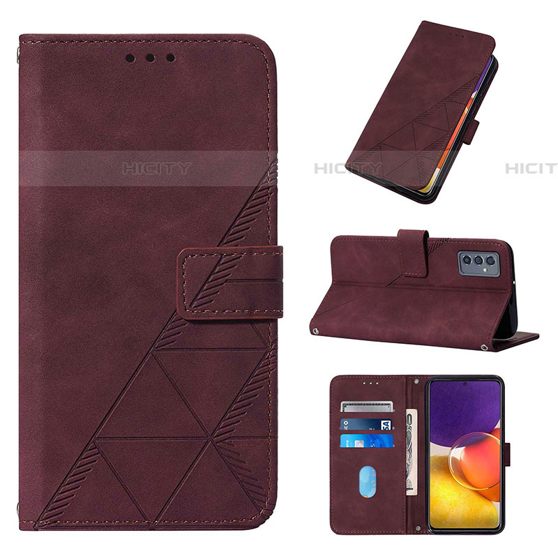 Handytasche Stand Schutzhülle Flip Leder Hülle Y01B für Samsung Galaxy A25 5G