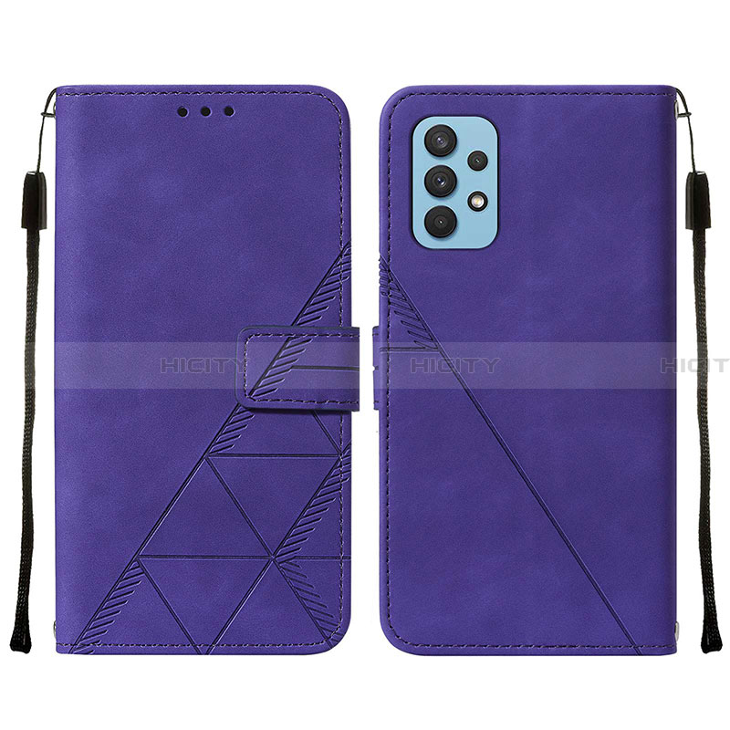 Handytasche Stand Schutzhülle Flip Leder Hülle Y01B für Samsung Galaxy A32 4G