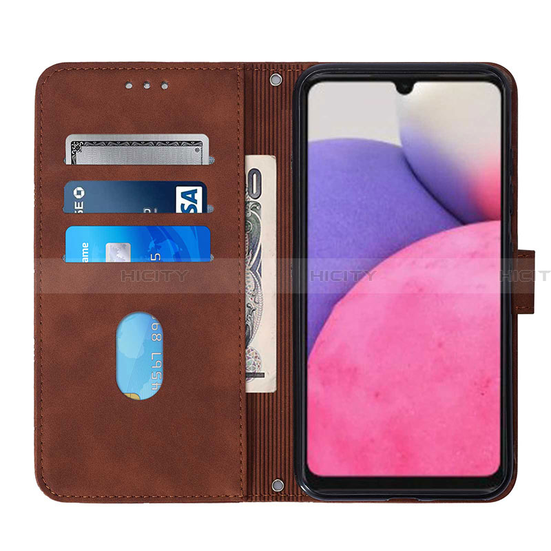 Handytasche Stand Schutzhülle Flip Leder Hülle Y01B für Samsung Galaxy A33 5G groß