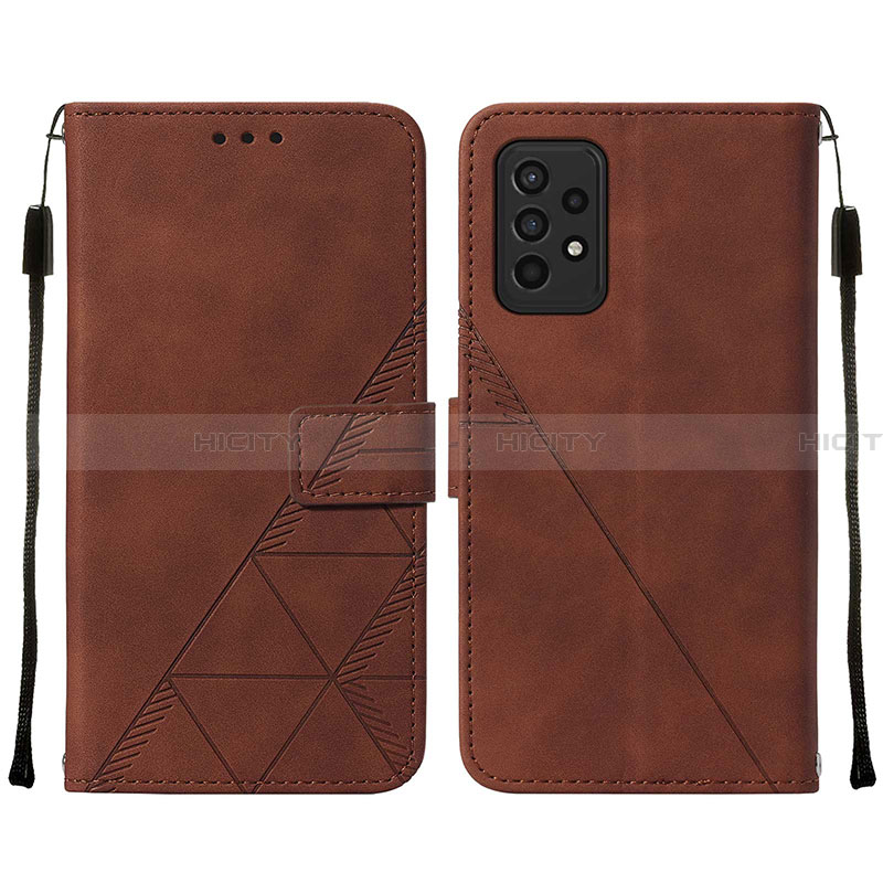 Handytasche Stand Schutzhülle Flip Leder Hülle Y01B für Samsung Galaxy A33 5G groß