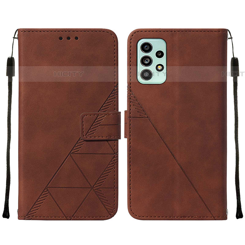 Handytasche Stand Schutzhülle Flip Leder Hülle Y01B für Samsung Galaxy A53 5G groß