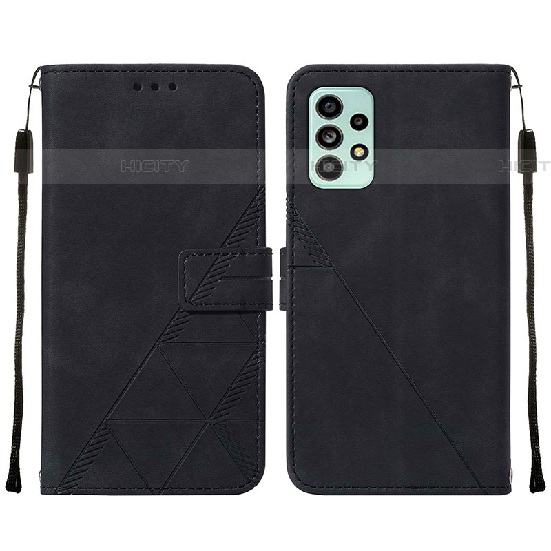 Handytasche Stand Schutzhülle Flip Leder Hülle Y01B für Samsung Galaxy A53 5G groß