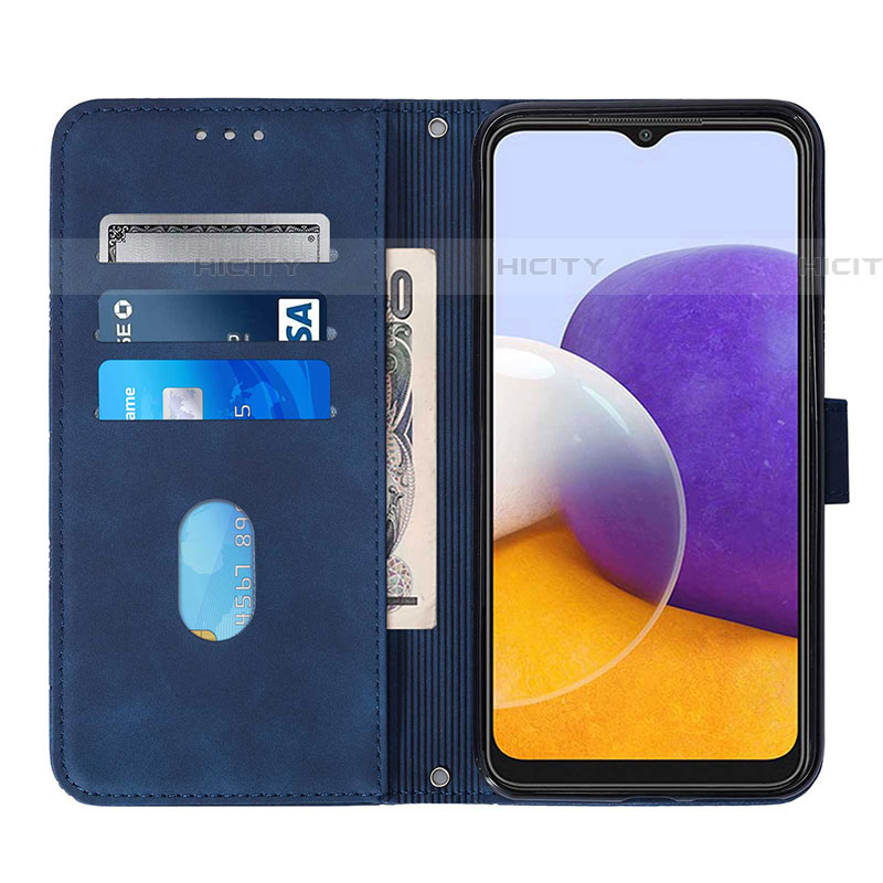 Handytasche Stand Schutzhülle Flip Leder Hülle Y01B für Samsung Galaxy F42 5G groß