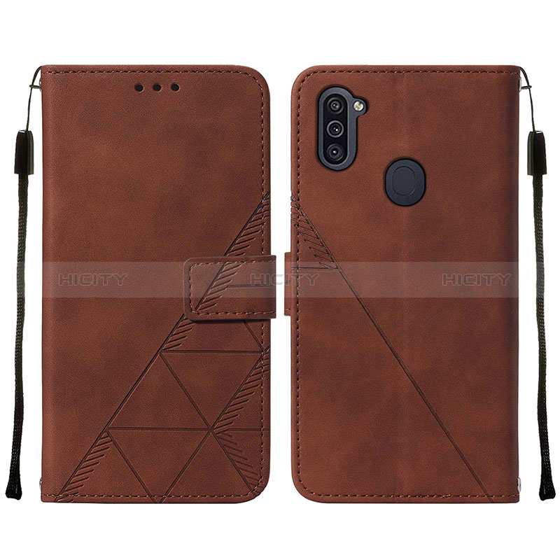 Handytasche Stand Schutzhülle Flip Leder Hülle Y01B für Samsung Galaxy M11