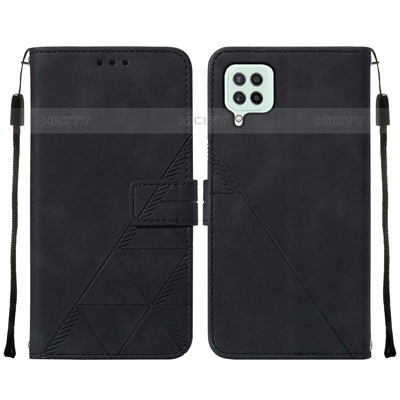 Handytasche Stand Schutzhülle Flip Leder Hülle Y01B für Samsung Galaxy M22 4G groß