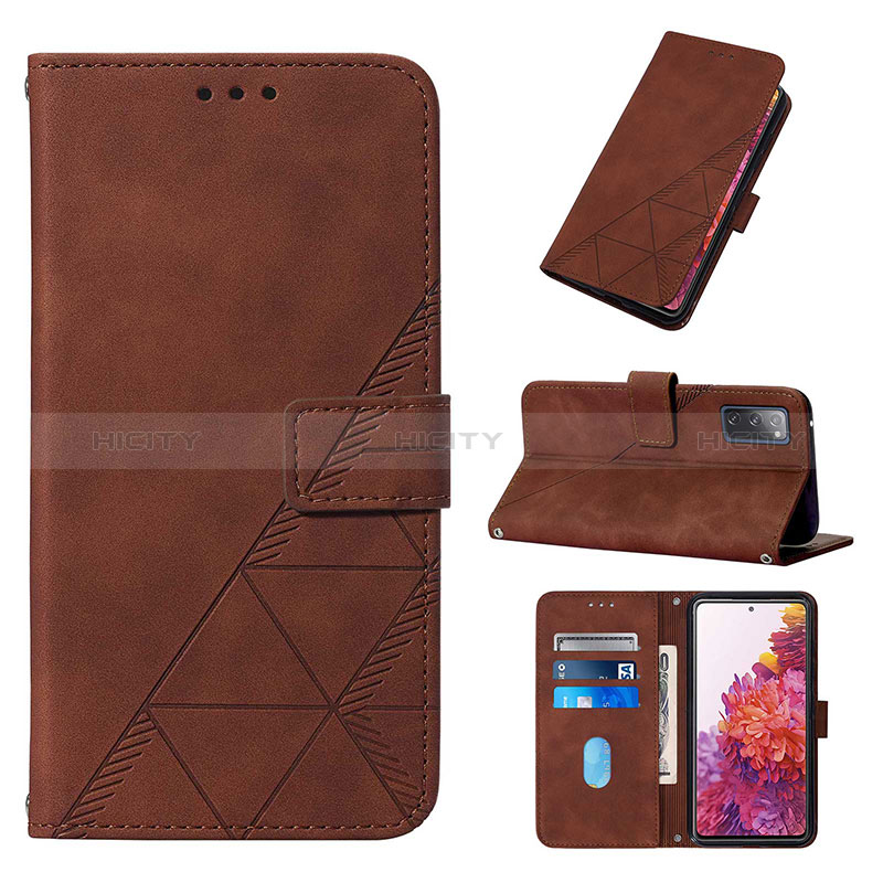 Handytasche Stand Schutzhülle Flip Leder Hülle Y01B für Samsung Galaxy S20 FE 4G groß